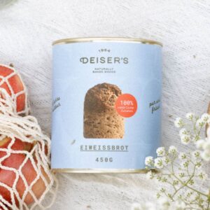 DEISER'S Eiweißbrot 450 g – Dosenbrot (6 Stk.)