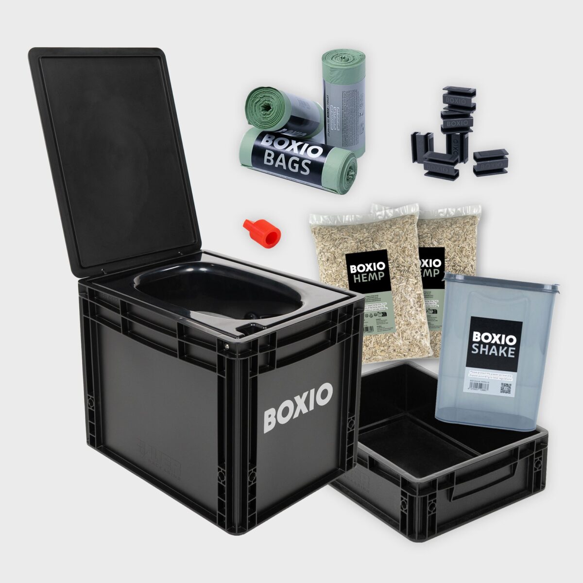 BOXIO TOILET XL MAX+ Trenntoilette Komplettset